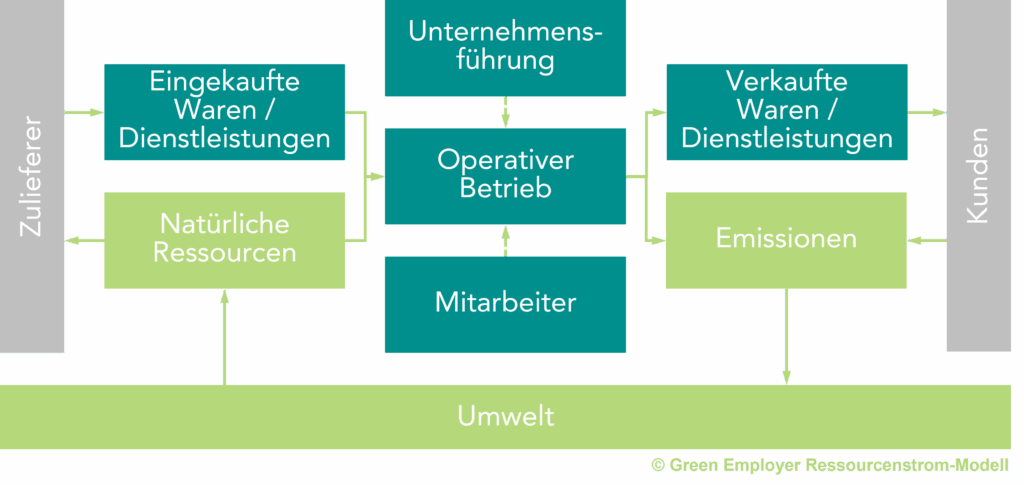Green Employer Wertkettenmodell